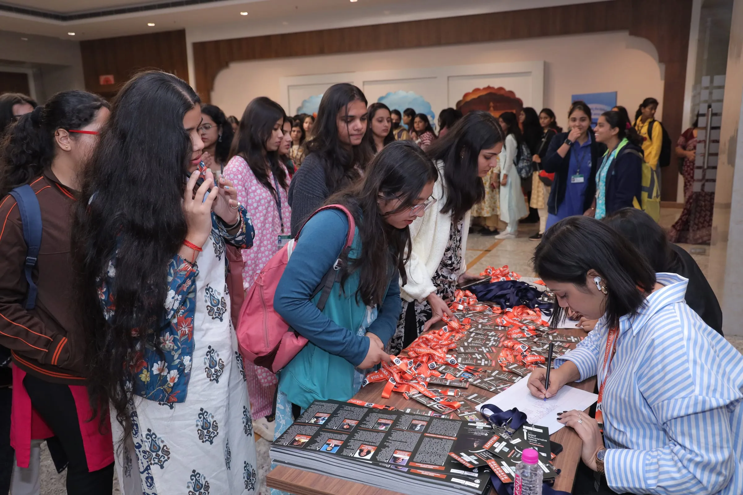 Photograph documenting student and campus life